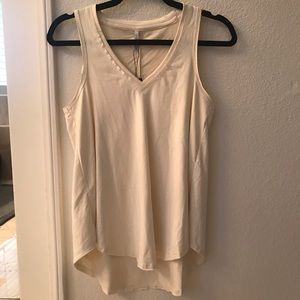 Z Supply Off White Suede Tank XS